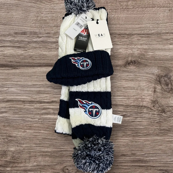 Tennessee Titans Official NFL Women's Scarf and Hat